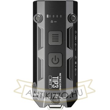 Nitecore Elemlámpa TIP3 (akkumulátoros) MCT UHE LED (720 lumen) Fekete