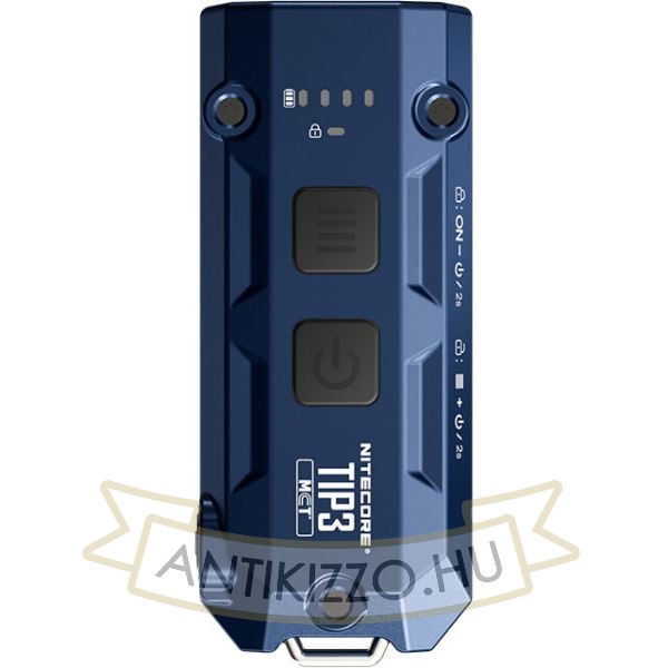 Nitecore Elemlámpa TIP3 (akkumulátoros) MCT UHE LED (720 lumen) Kék