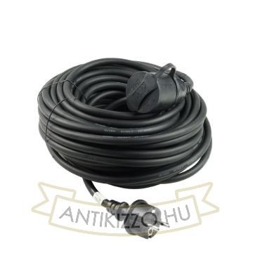 Technik Industrial Hosszabbító 1 utas 20m kábellel 3x1,5mm2 H07RN-F (IP44) 16A